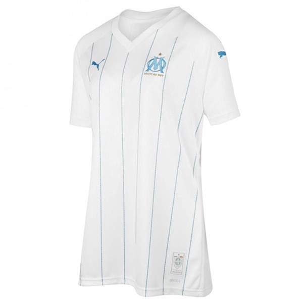 Maillot Football Marseille Domicile Femme 2019-20 Blanc